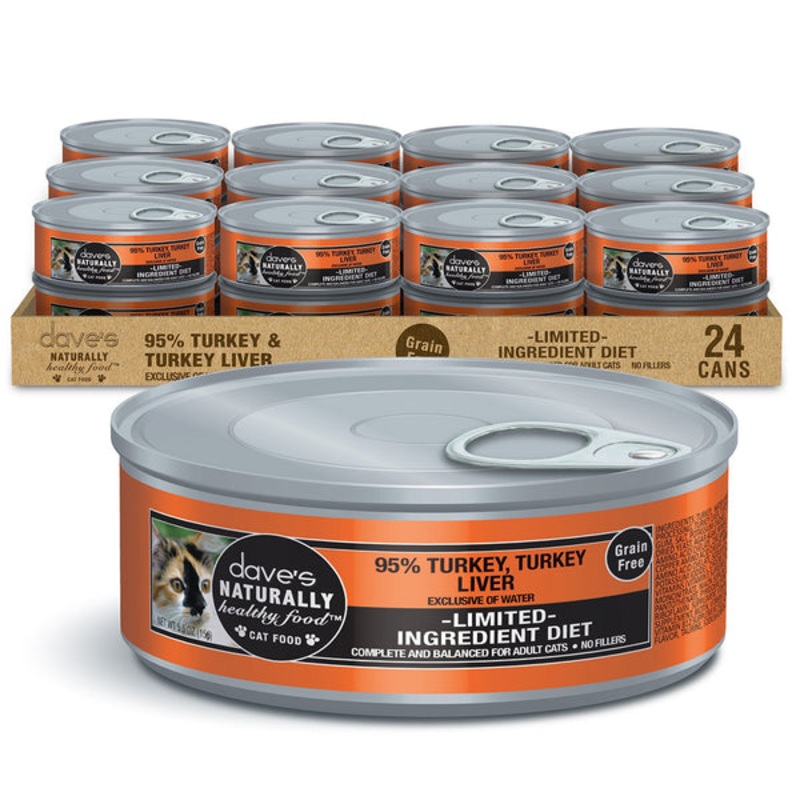 Dave’s Naturally Healthy 95% Meat Turkey & Turkey Liver