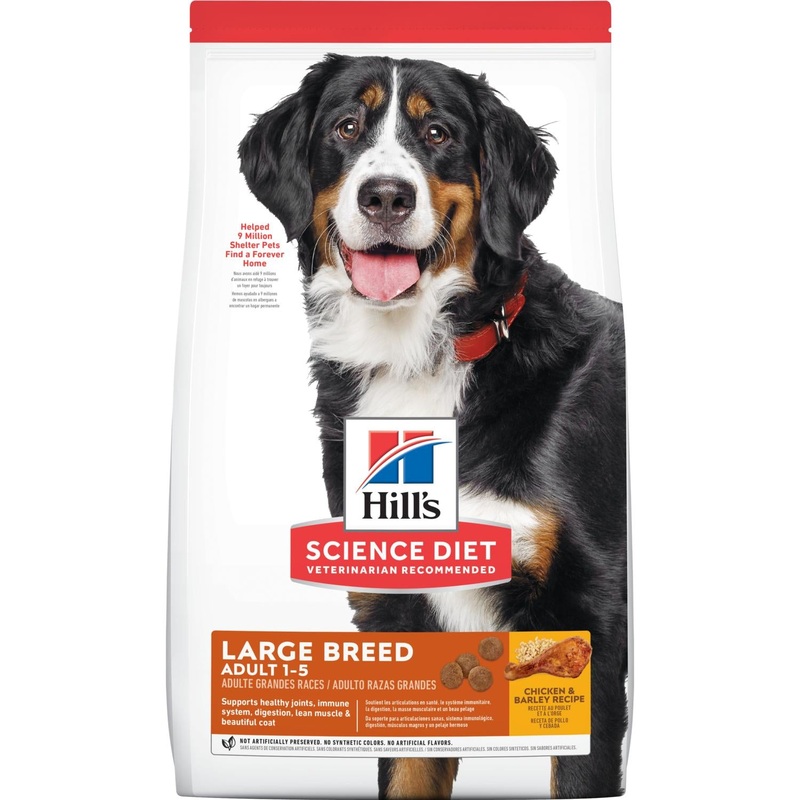 Hill’s Science Diet Adult Large Breed Chicken & Barley Recipe dog food