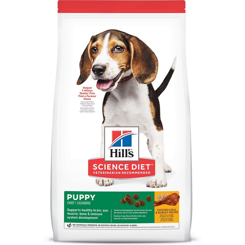 Hill’s Science Diet Puppy Healthy Development with Chicken Meal & Barley Recipe