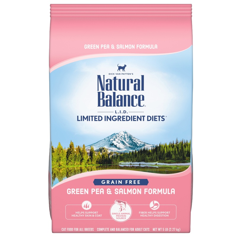 Natural Balance Limited Ingredient Grain Free Salmon & Green Pea Recipe Dry Cat Food