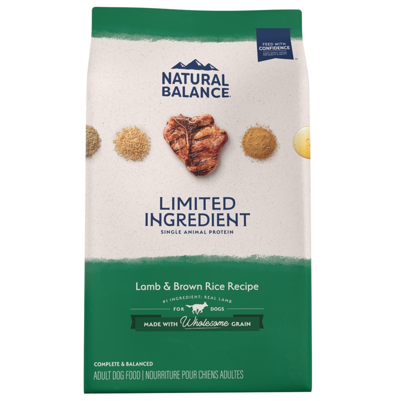 Natural Balance Limited Ingredient Lamb & Brown Rice Recipe Dry Dog Food
