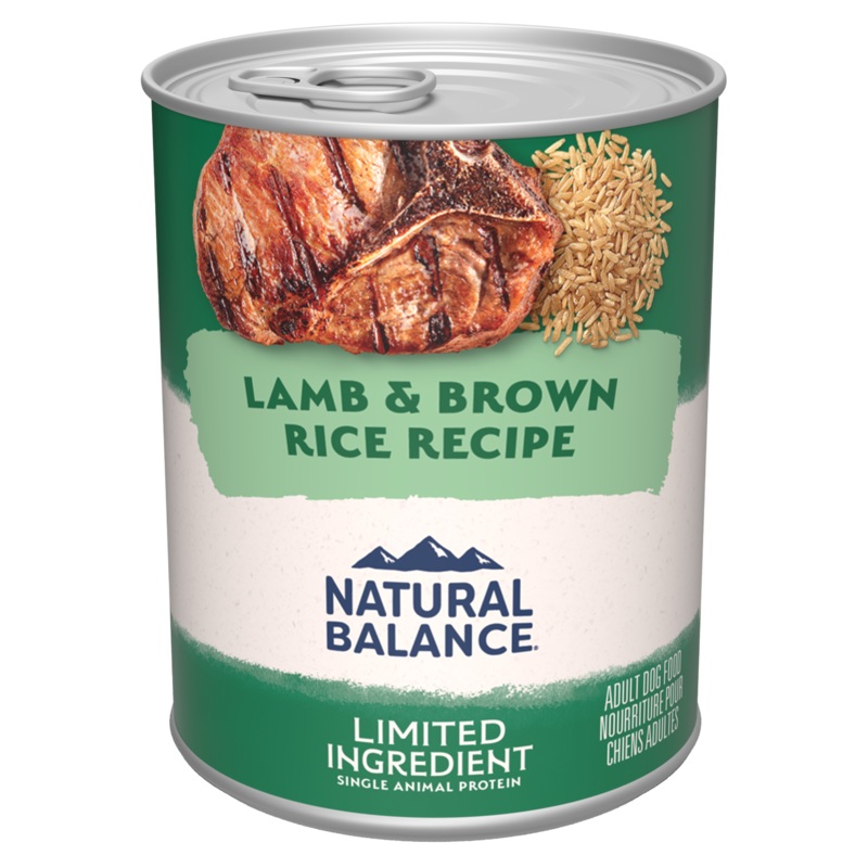 Natural Balance Limited Ingredient Lamb & Brown Rice Recipe Wet Dog Food
