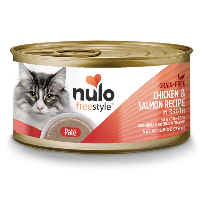 Nulo Freestyle Cat & Kitten Chicken & Salmon Smooth Pate in Broth Canned Cat Food