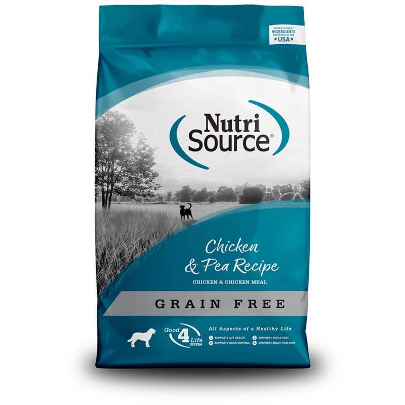NutriSource Grain Free Chicken & Pea Dry Dog Food
