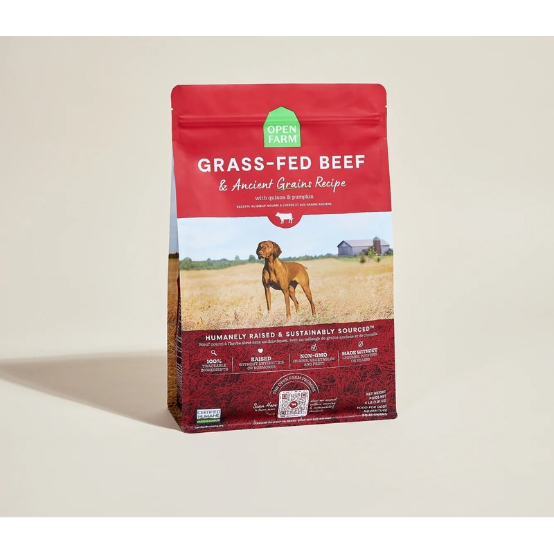 Open Farm Beef and Ancient Grains Dry Dog Food