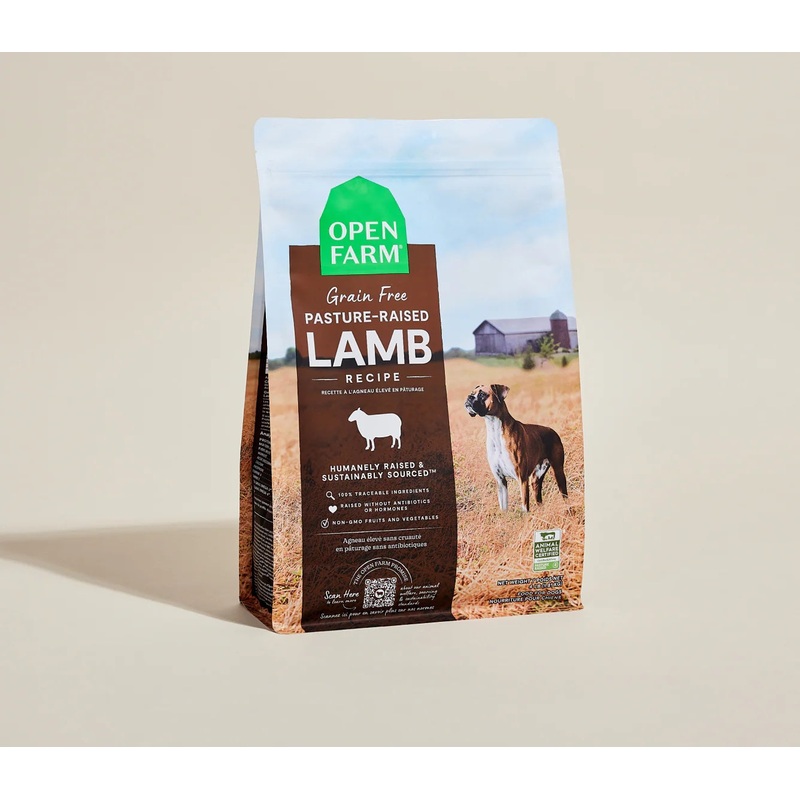 Open Farm Grain Free Pasture-Raised Lamb Dry Dog Food
