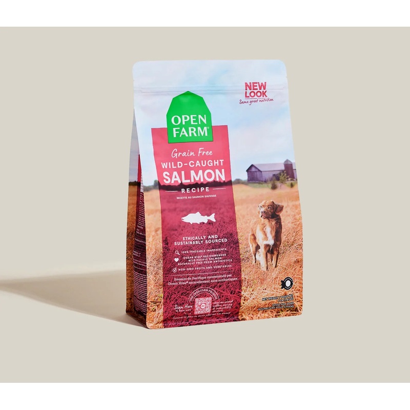 Open Farm Grain Free Wild Caught Salmon Dry Dog Food