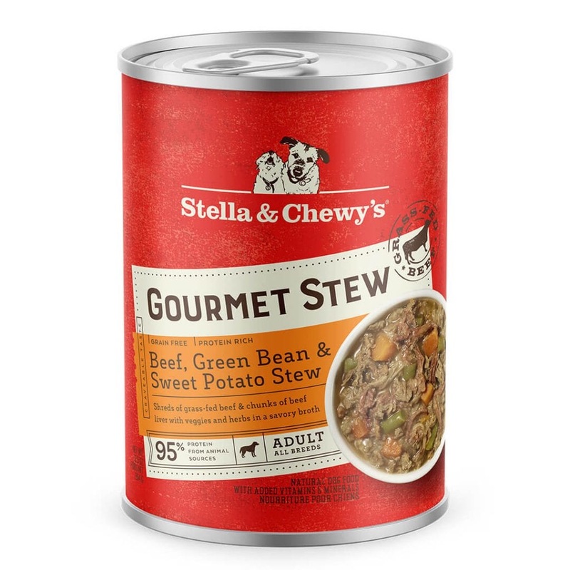 Stella & Chewy’s Gourmet Beef & Green Bean Stew Canned Dog Food