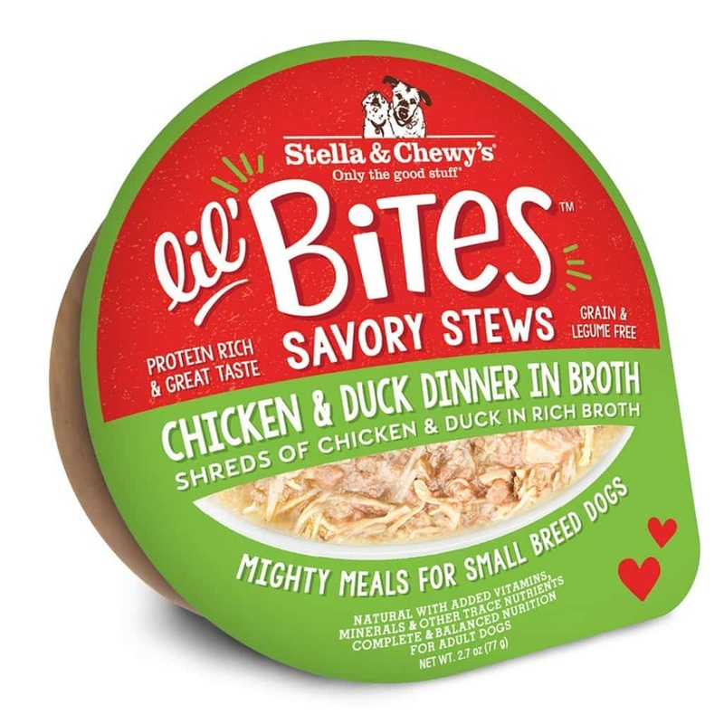 Stella & Chewy’s Lil Bites Chicken & Duck Stew Cups for Dogs