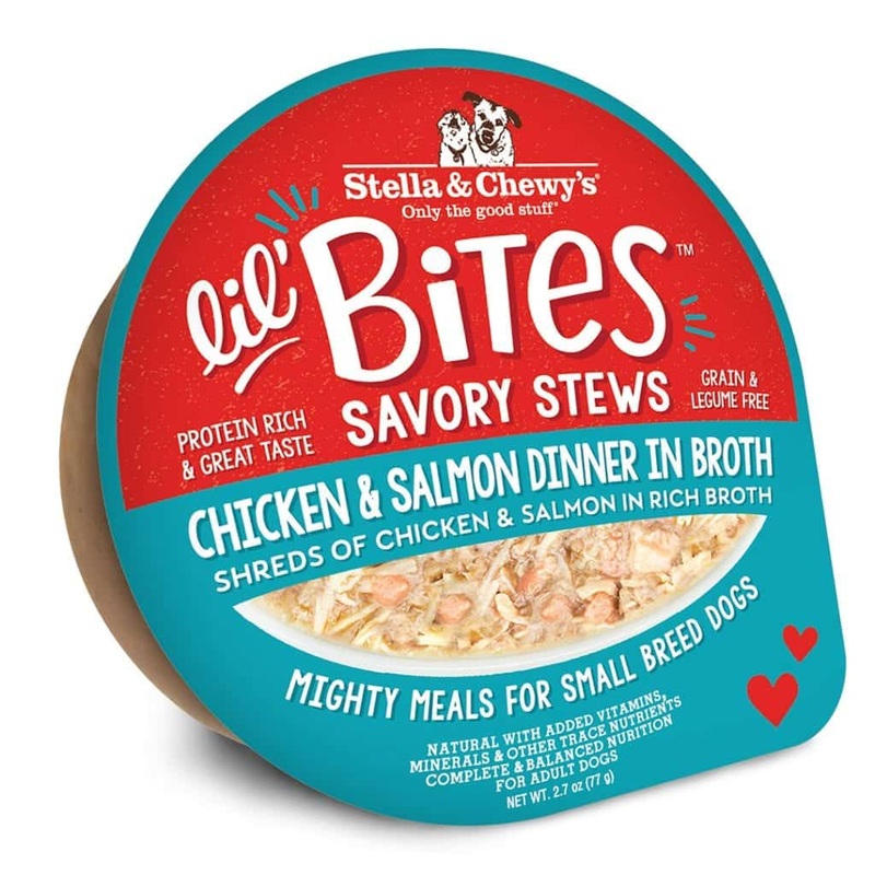 Stella & Chewy’s Lil Bites Chicken & Salmon Stew Cups for Dogs