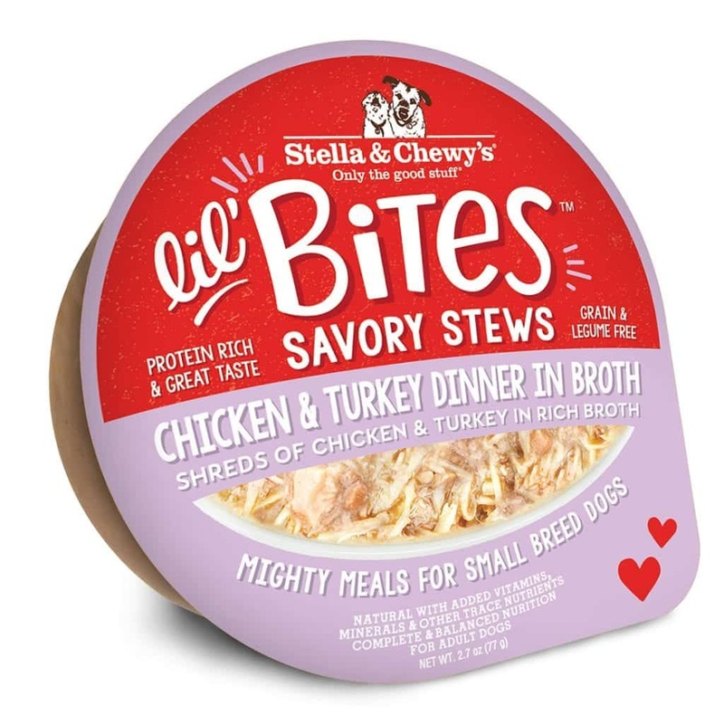 Stella & Chewy’s Lil Bites Chicken & Turkey Stew Cups for Dogs