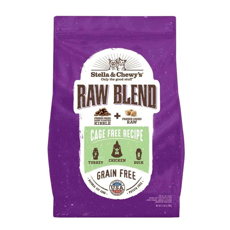 Stella & Chewy’s Raw Blend Kibble Cage Free Chicken Recipe Dry Cat Food