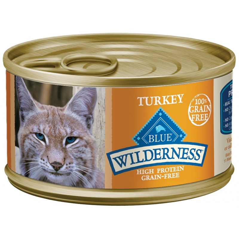 Blue Buffalo Wilderness Grain Free Turkey Canned Cat Food