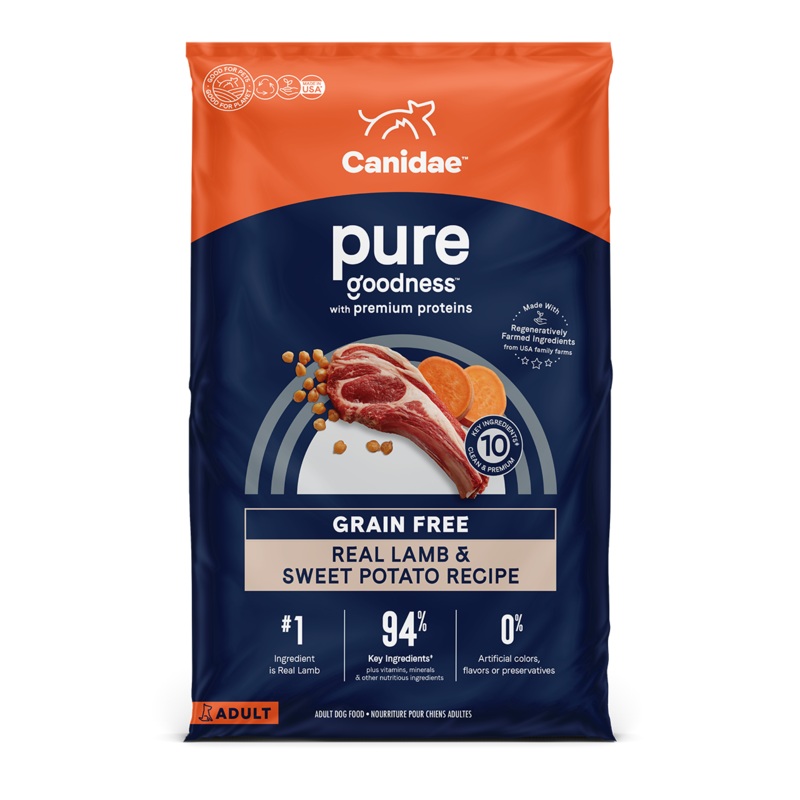 Canidae Grain Free PURE Lamb & Pea Recipe Dry Dog Food