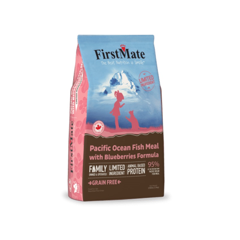 FirstMate Grain Free Pacfic Oceanfish & Blueberry Dry Cat Food