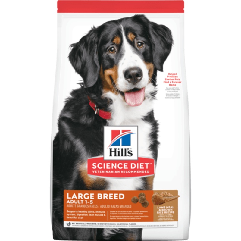 Hill’s Science Diet Adult Large Breed Lamb Meal & Brown Rice Recipe Dry Dog Food