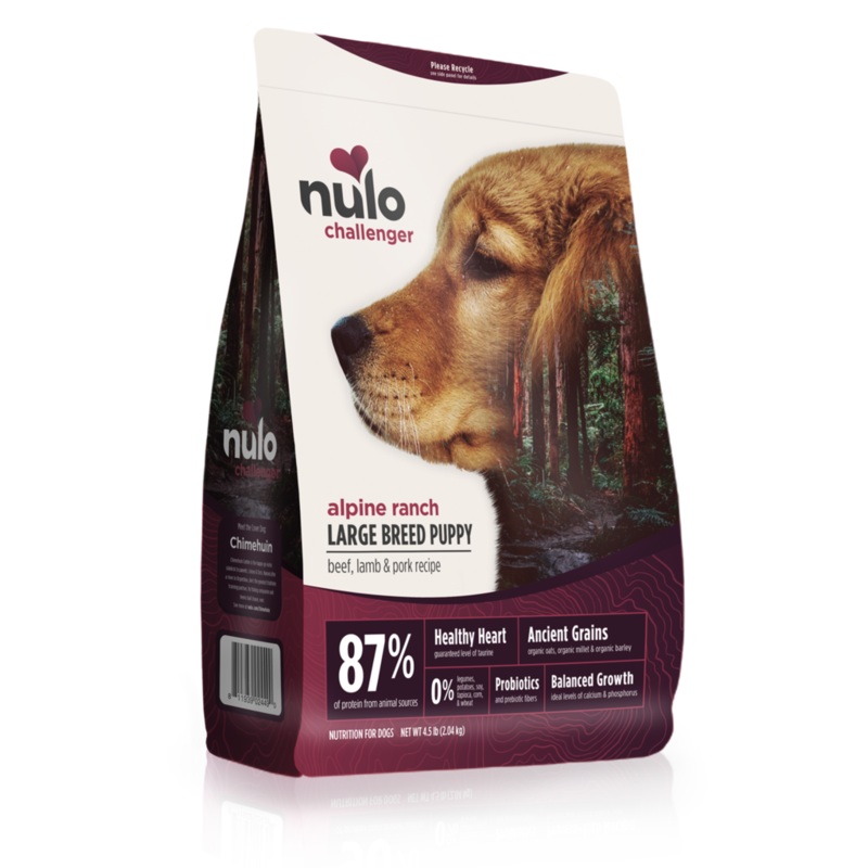 Nulo Challenger Large Breed Puppy Dry Dog Food Alpine Ranch Beef, Lamb & Pork Dry Dog Food