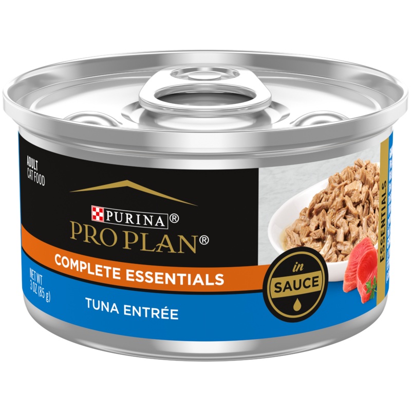 Purina Pro Plan Complete Essentials Tuna Entree In Sauce Canned Cat Food
