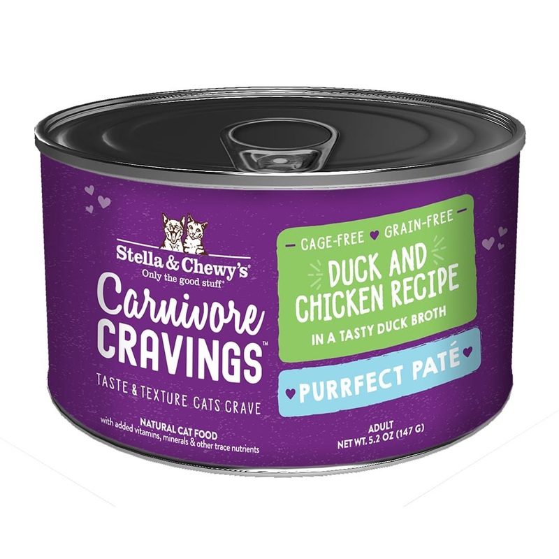 Stella & Chewy’s Canivore Cravings Duck & Chicken Pate Canned Cat Food