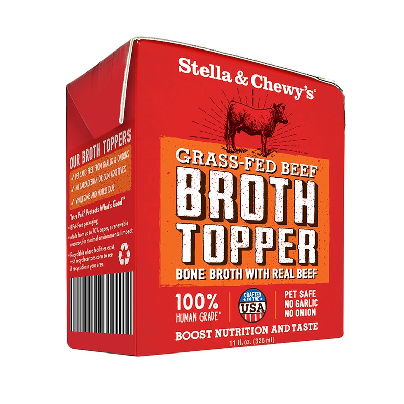 Stella & Chewy’s Grass-Fed Beef Broth Topper