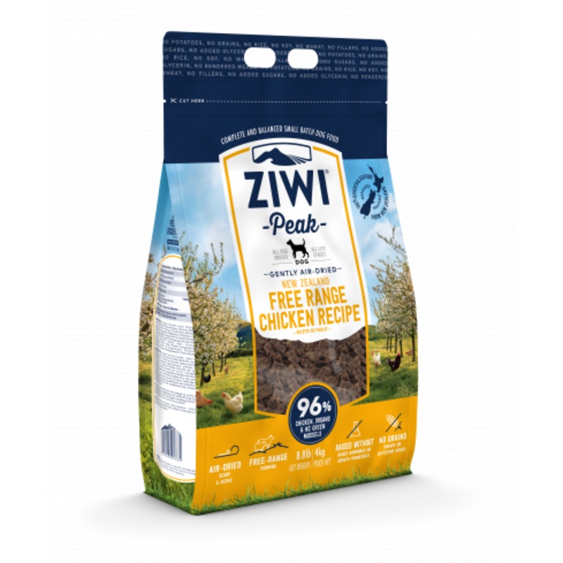 Ziwi Peak Air Dried Grain Free Chicken Dog Food