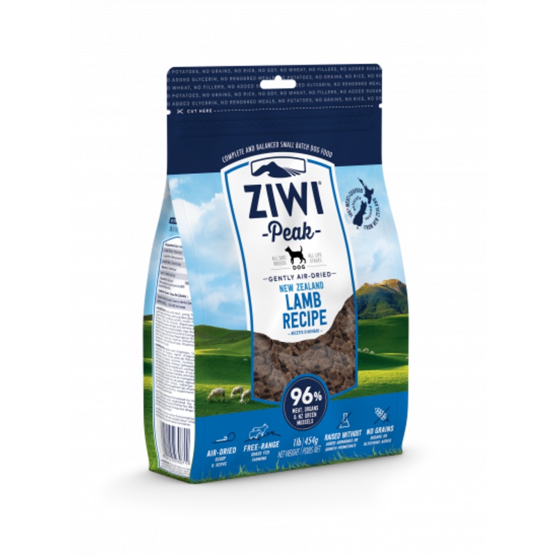 Ziwi Peak Air Dried Grain Free Lamb Dog Food