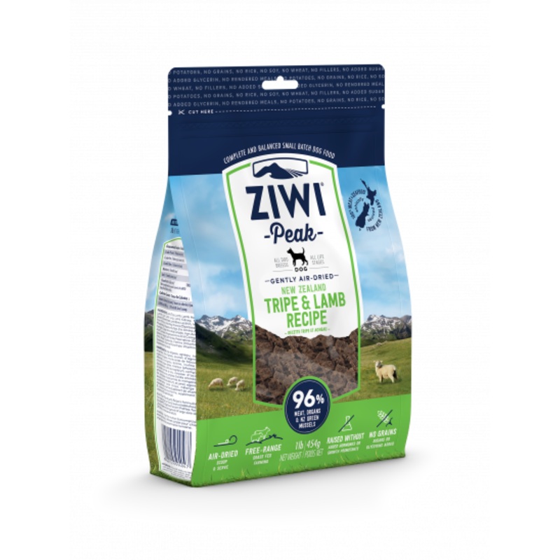 Ziwi Peak Air Dried Grain Free Tripe & Lamb Dog Food