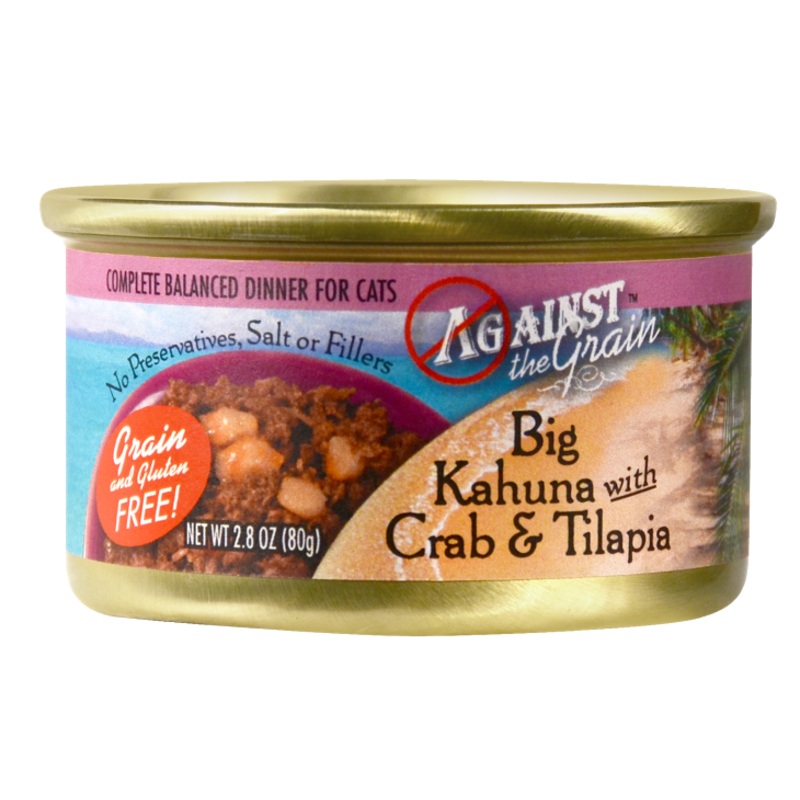 Against the Grain Big Kahuna with Crab and Tilapia Canned Cat Food