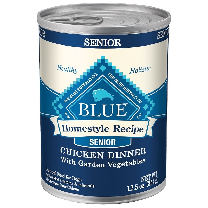 Blue Buffalo Homestyle Senior Dinner Chicken with Garden Vegetables and Brown Rice Canned Dog Food