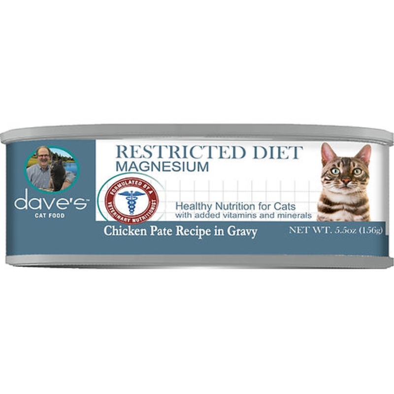 Dave’s Restricted Diet Magnesium Chicken Dinner Canned Cat Food