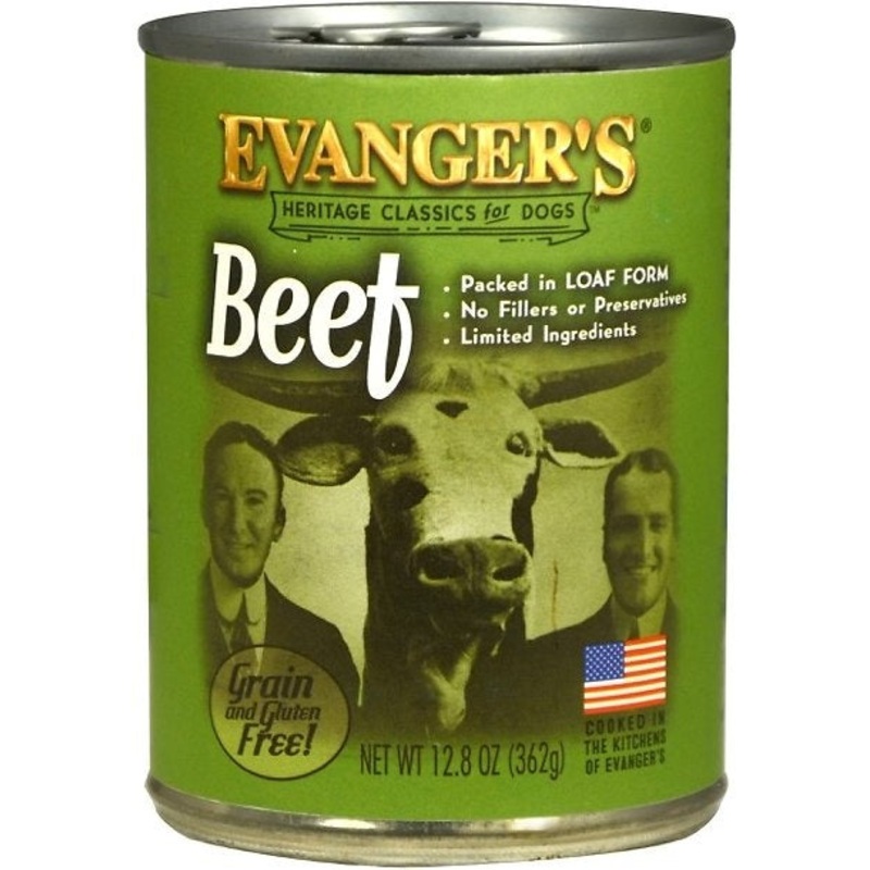 Evanger’s 100% Beef Classic Canned Dog Food