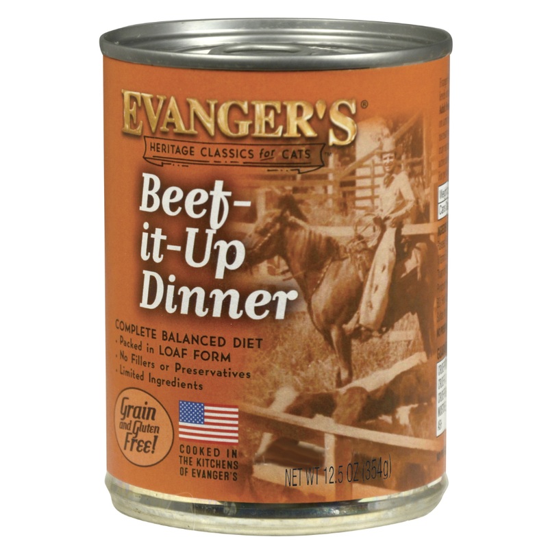 Evanger’s Beef It Up Beef Canned Cat Food