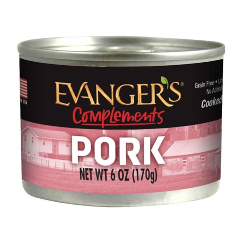 Evanger’s Complements Grain Free Pork Canned Dog & Cat Food