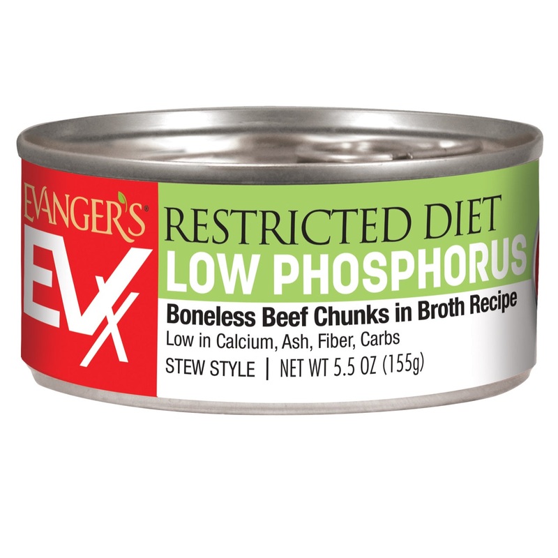 Evanger’s EVX Restricted: Low Phosphorus Canned Cat Food