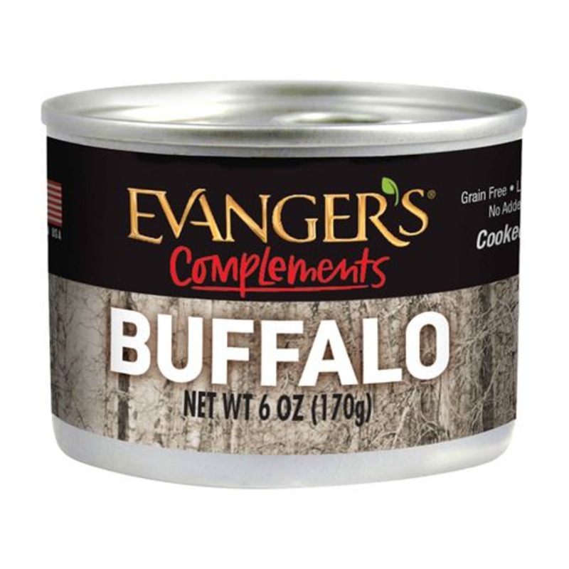 Evanger’s Grain Free Buffalo Canned Dog and Cat Food