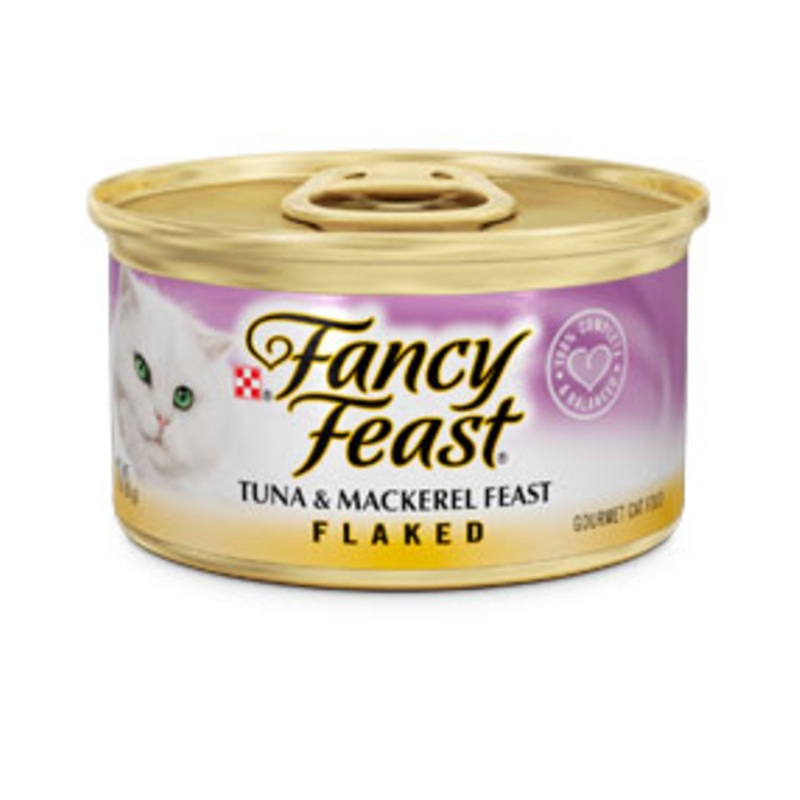 Fancy Feast Flaked Tuna and Mackerel Canned Cat Food