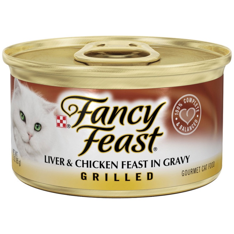Fancy Feast Grilled Liver and Chicken Canned Cat Food