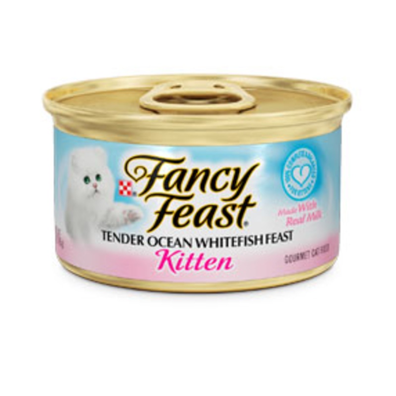 Fancy Feast Kitten Tender Ocean Whitefish Canned Cat Food