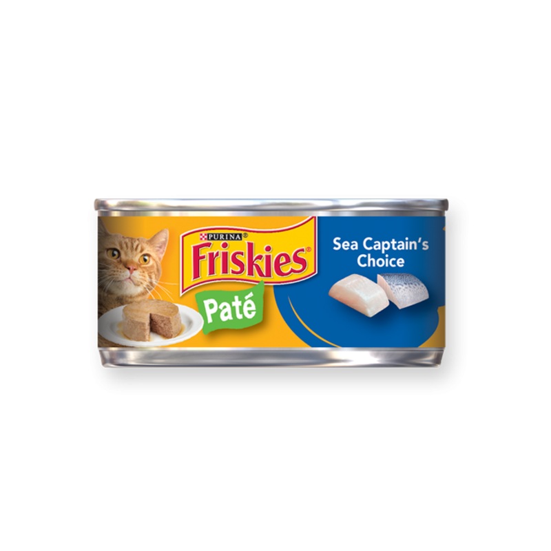 Friskies Pate Sea Captains Choice Canned Cat Food