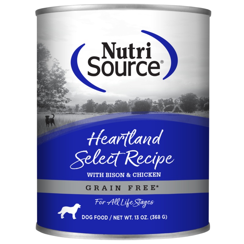 NutriSource Heartland Select Recipe Canned Dog Food