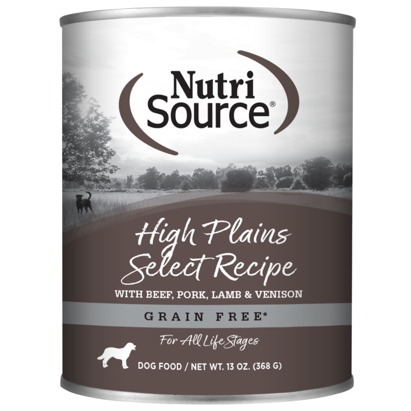 NutriSource High Plains Select Recipe Canned Dog Food