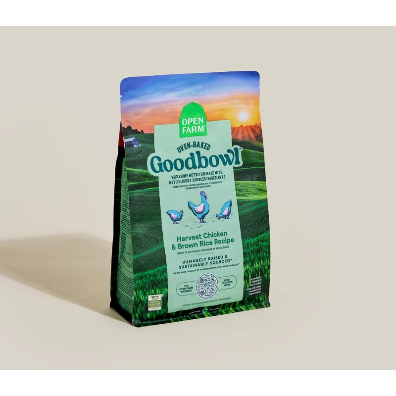 Open Farm Goodbowl Harvest Chicken and Brown Rice Recipe Dry Dog Food