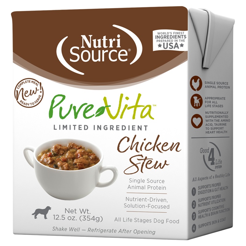 PureVita Chicken Stew Tetra Pak Wet Dog Food