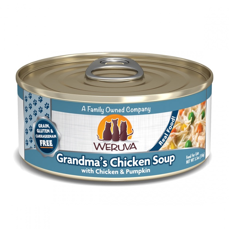 Weruva Grain Free Grandma’s Chicken Soup With Chicken & Pumpkin Canned Cat Food