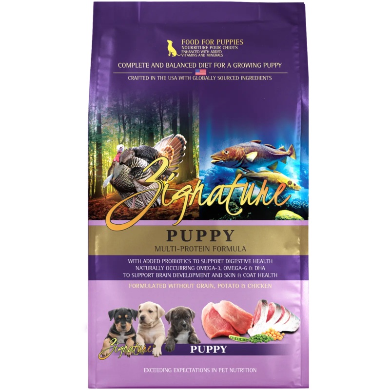 Zignature Grain Free Multi-Protein Puppy Formula Dry Food