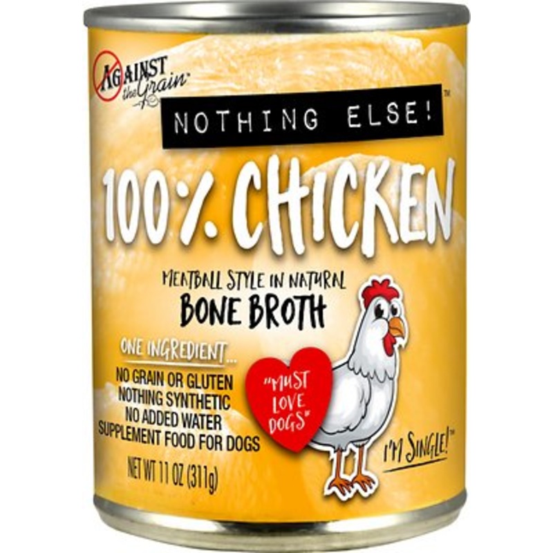 Against the Grain Nothing Else Grain Free One Ingredient 100% Chicken Canned Dog Food