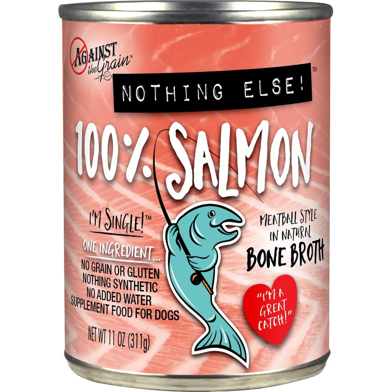 Against the Grain Nothing Else Grain Free One Ingredient 100% Salmon Canned Dog Food