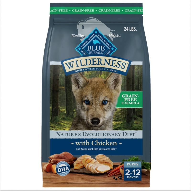 Blue Buffalo Wilderness Puppy Chicken Dry Food