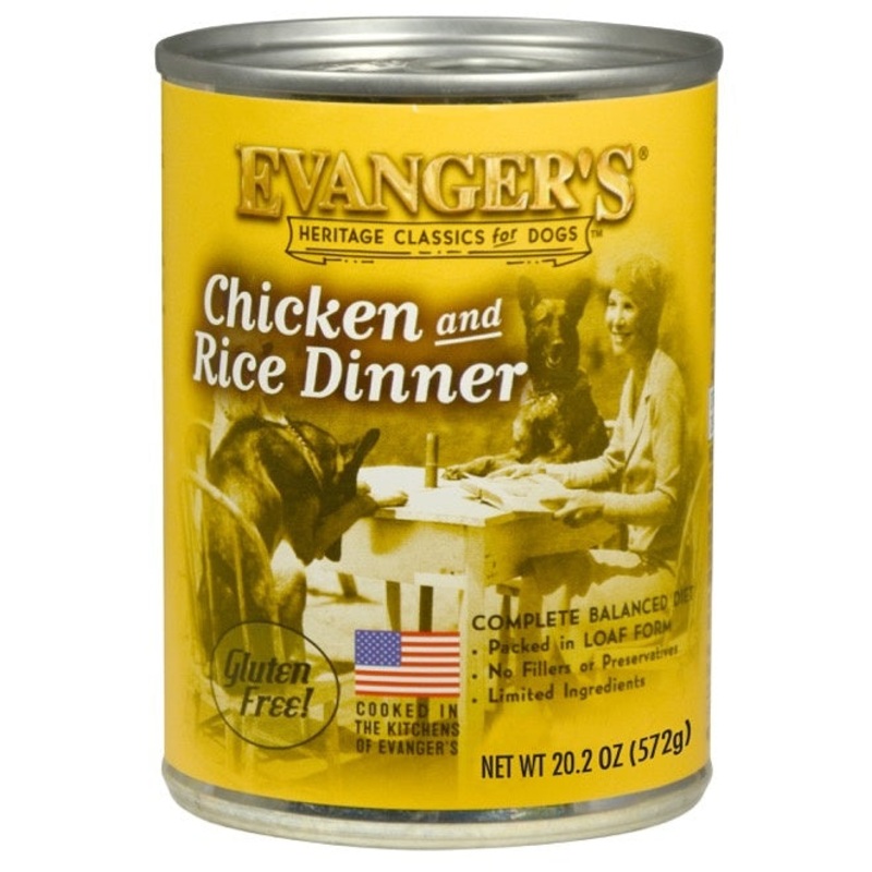 Evanger’s Classic Chicken and Rice Dinner Canned Dog Food