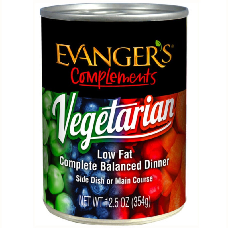 Evanger’s Complements Vegetarian Dinner Canine and Feline Canned Food